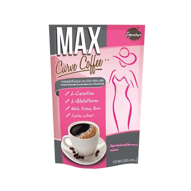 MAX CURVE Sugar-Free Slimming Coffee 150g Energy Boost