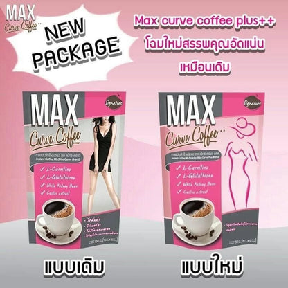 MAX CURVE Sugar-Free Slimming Coffee 150g Energy Boost