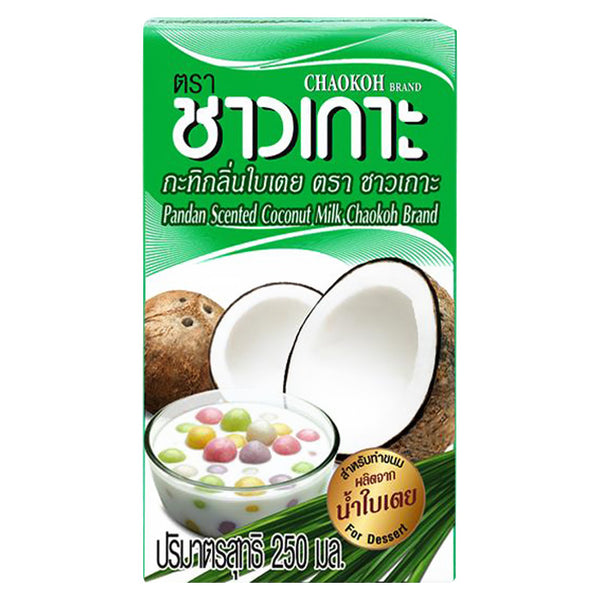 Chaokoh Coconut Milk Pandan Flavor