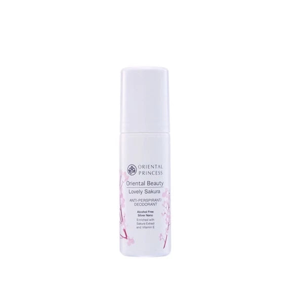 Oriental Princess anti-perspirant deodorant bottle on a white background