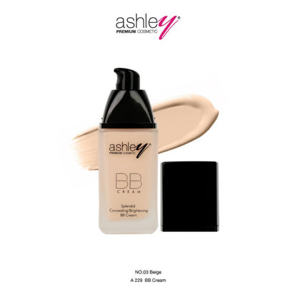 Ashley BB Cream Bright&Billion BB Cream, light formula, full coverage A229