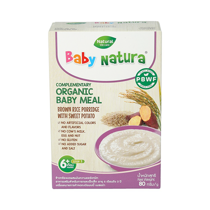 BABY NATURA PLUS SWEET POTATO 80G