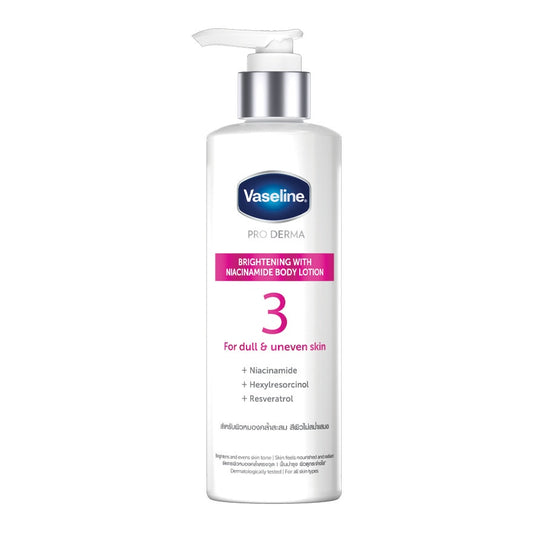 Vaseline Pro Derma Niacinamide Brightening Body Lotion