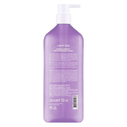   Cathy Doll Hyaluronic Vitamin E Milk Protein Body Cleanser 520ml Cathy Doll
