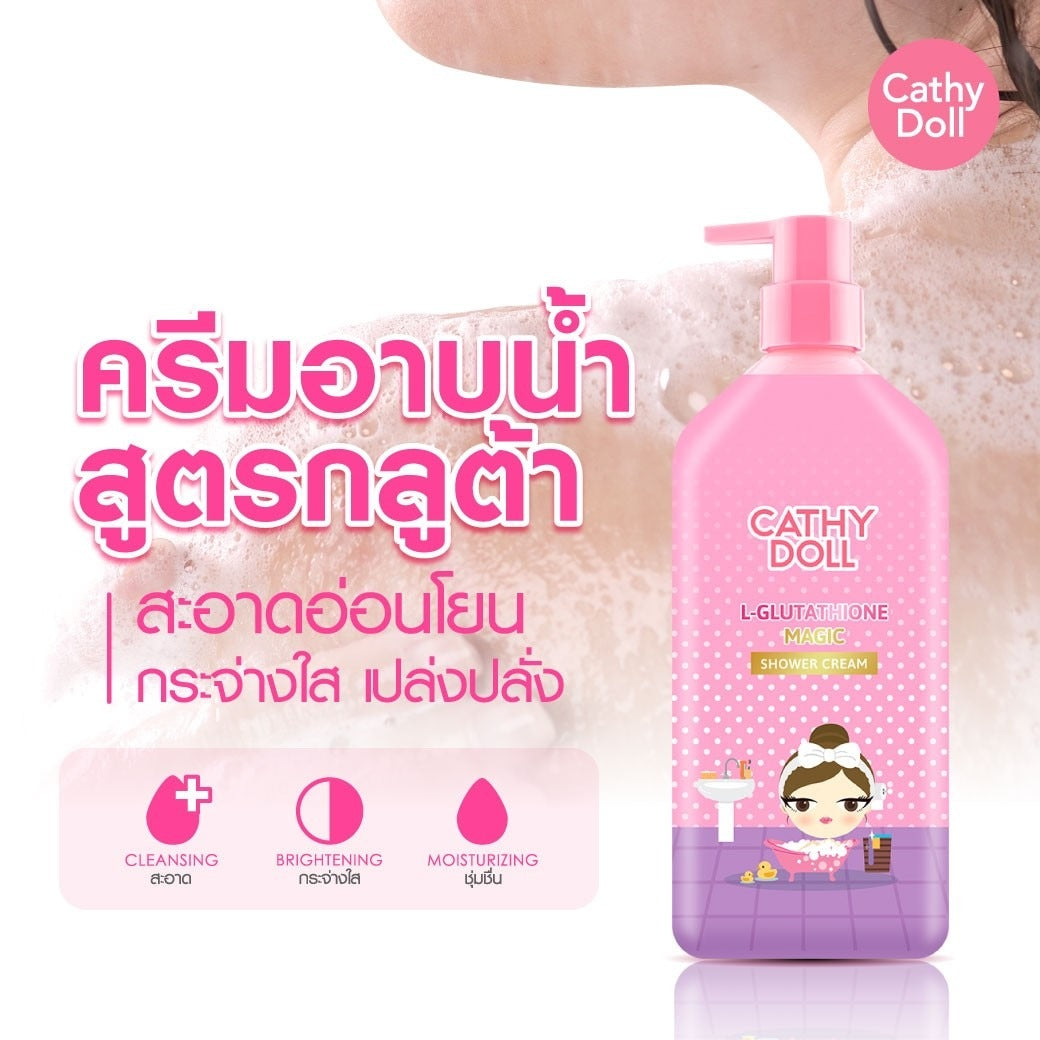 Cathy Doll L-Glutathione Magic Shower Cream 500ml Cathy Doll (Y24)