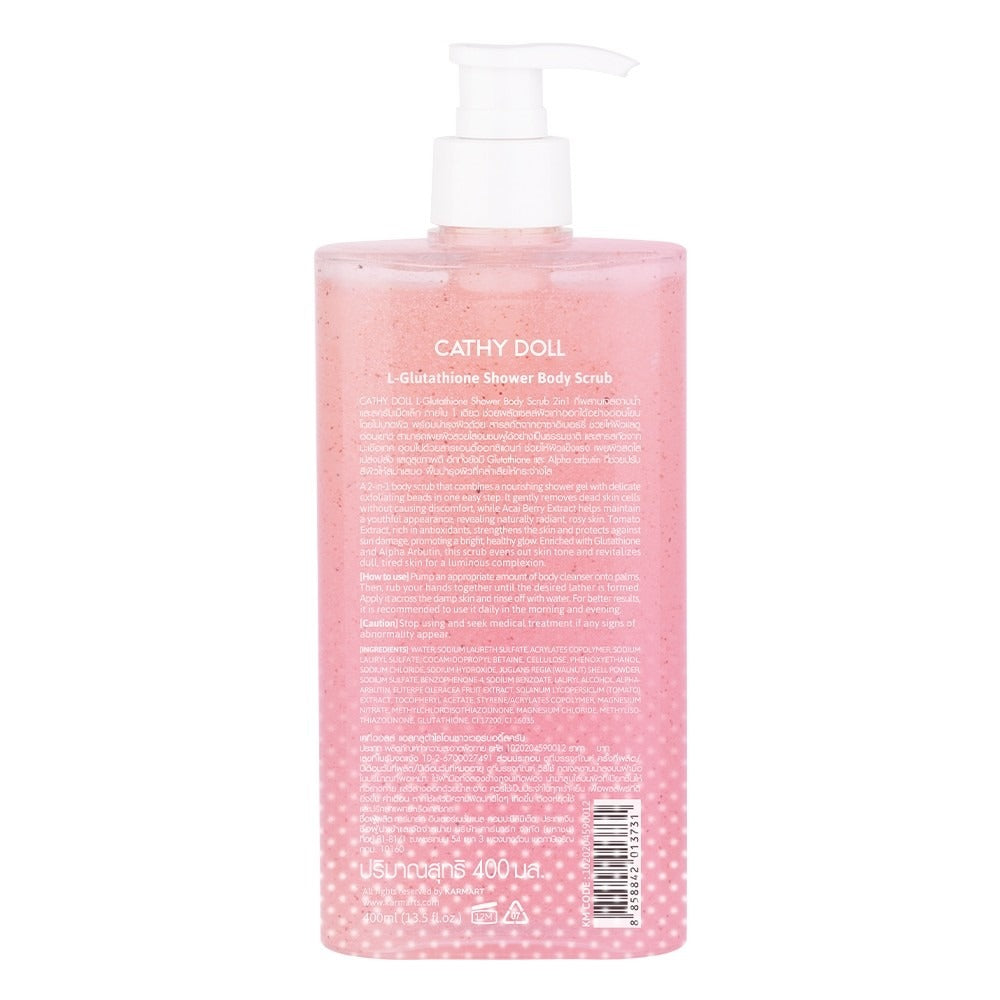 Cathy Doll L-Glutathione Shower Body Scrub 400ml Cathy Doll