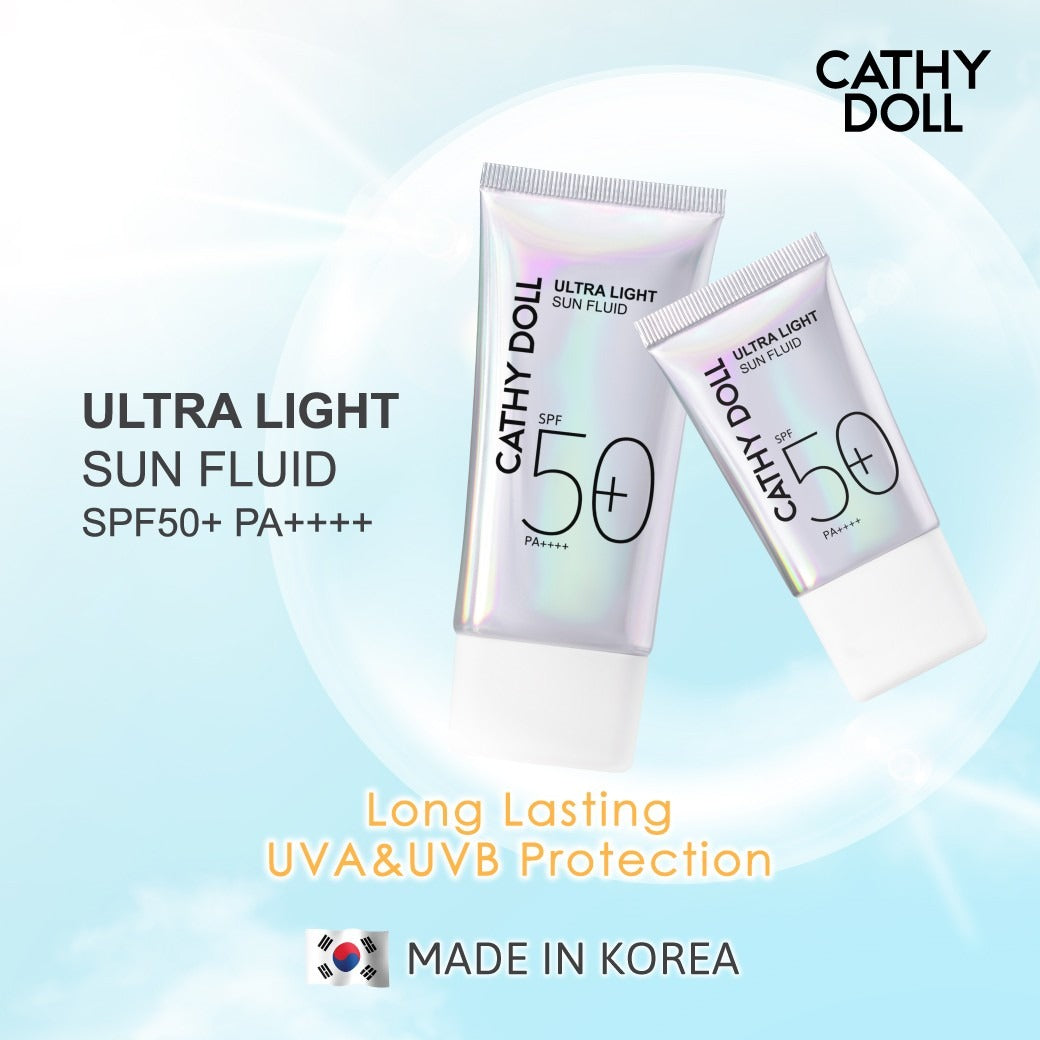 Cathy Doll Ultra Light Sun Fluid SPF50+ PA++++ 70ml Cathy Doll