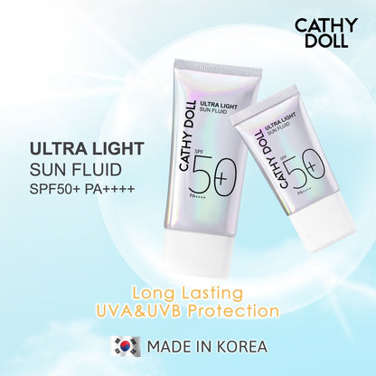 Cathy Doll Ultra Light Sun Fluid SPF50+ PA++++ 70ml Cathy Doll
