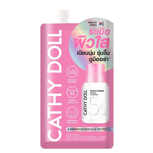 Cathy Doll White Bomb Serum in Cream Five Percent Niacinamide 7ml Cathy Doll