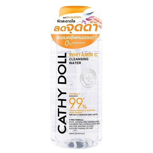 Cathy Doll White Vitamin C Cleansing Water 500ml