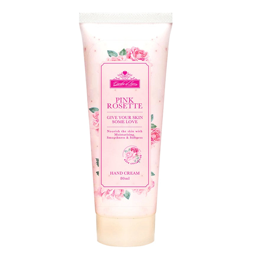 Garden of Love Pink Rosette Hand Cream 80ml.