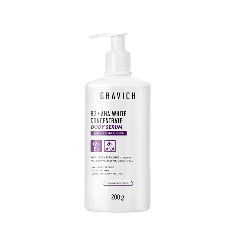 Gravich B3+ AHA White Concentrate Body Serum 200 g