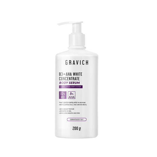 Gravich B3+ AHA White Concentrate Body Serum 200 g