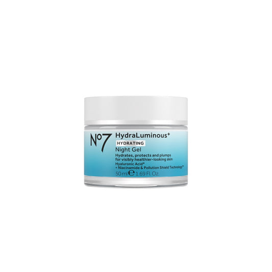 No7 Hydraluminous+ Hydrating Night Gel 50Ml.