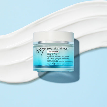 No7 Hydraluminous+ Hydrating Night Gel 50Ml.