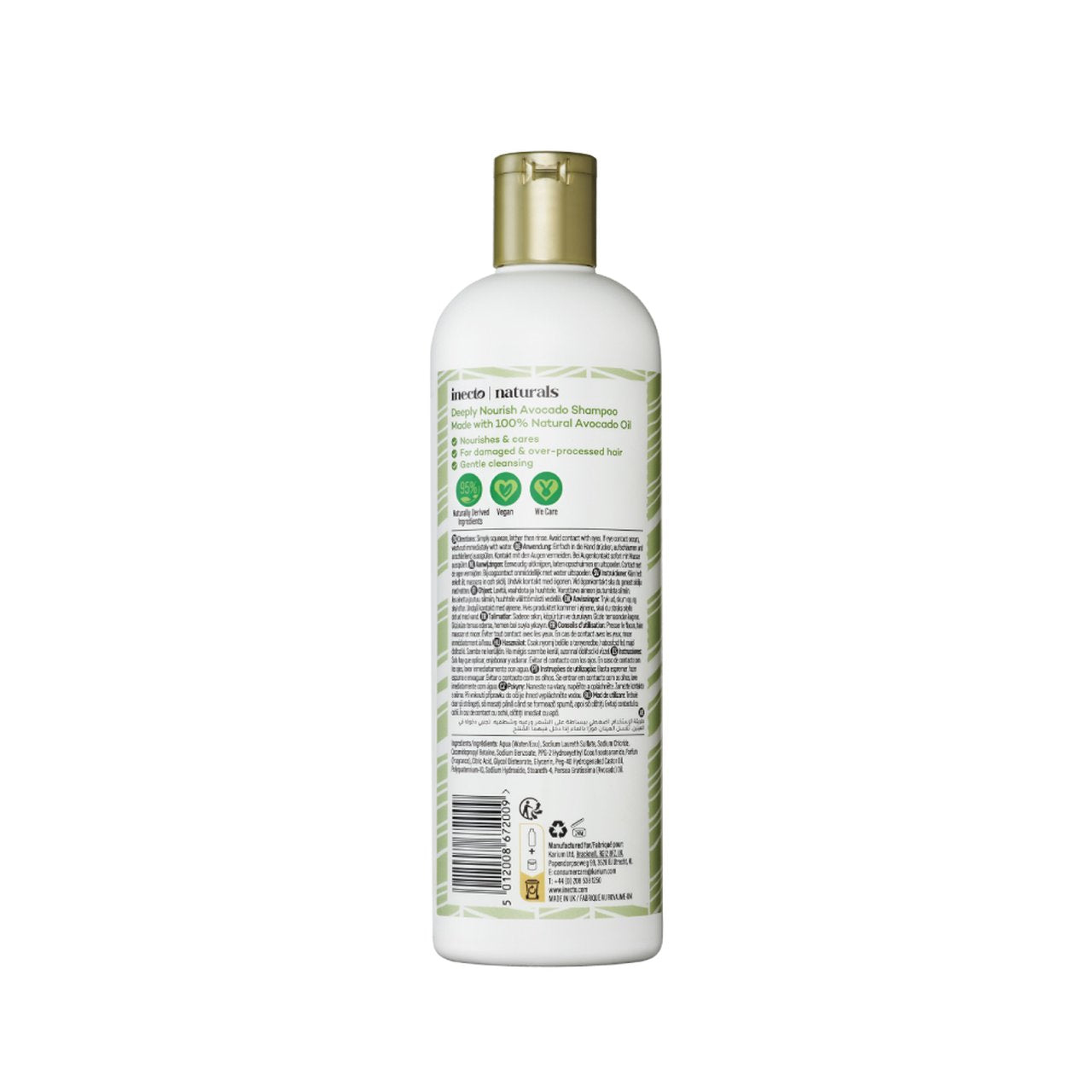 Inecto Nat Avocado Shampoo