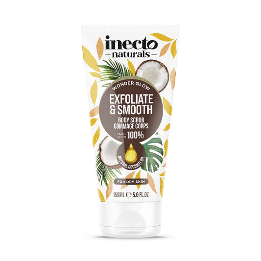 Inecto Naturals Wonder Glow Exfoliate & Smooth Body Scrub 150Ml