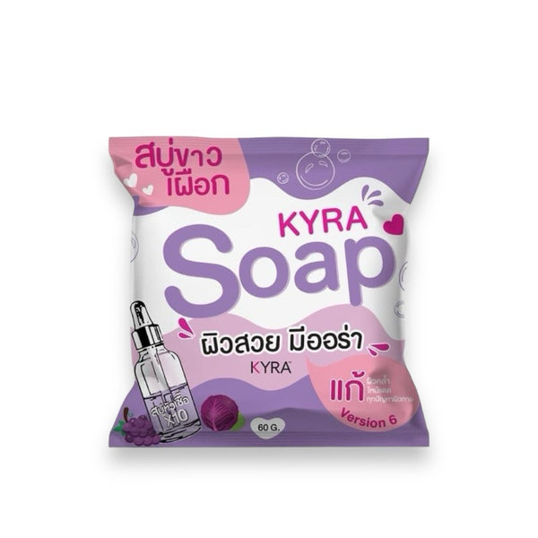 KYRA SOAP skin smooth soft brighten reduce dullness Dark spots moisture 60g