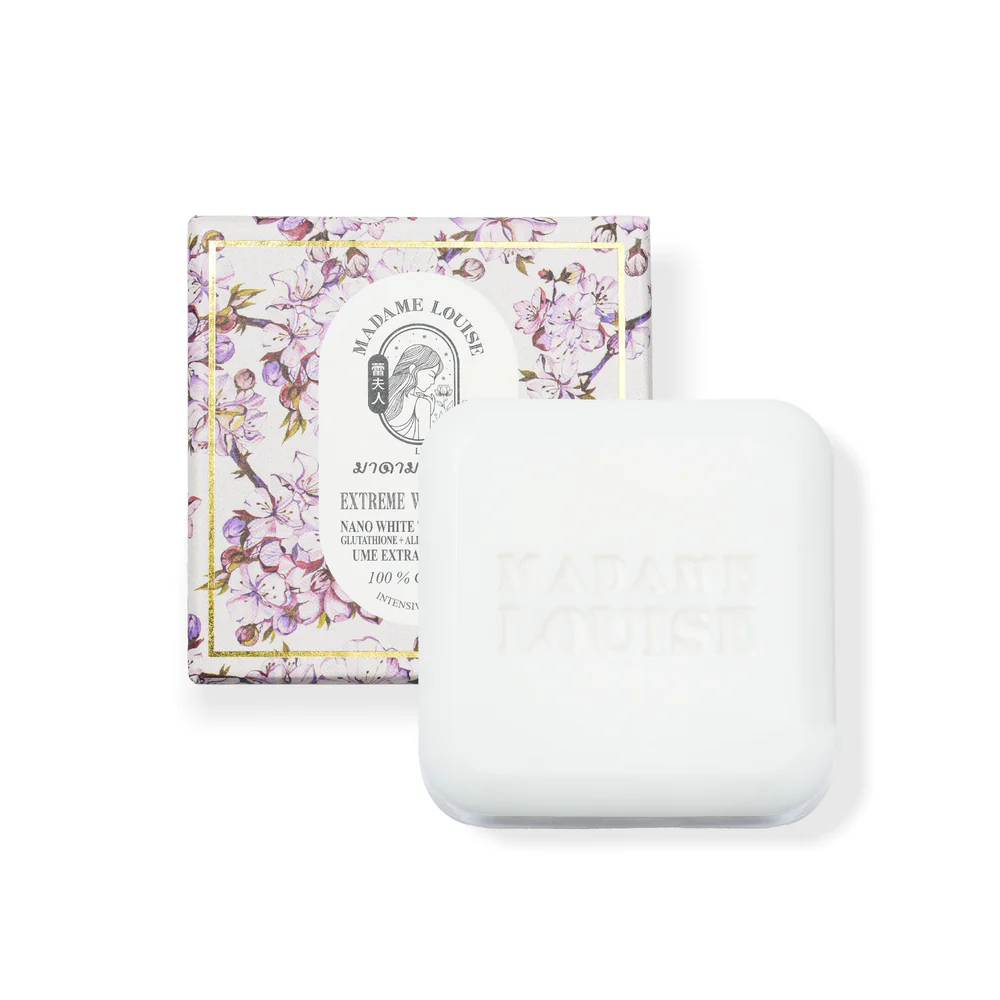 Madame Louise Extreme White Soap 80g | Whitening Cleanser Thai