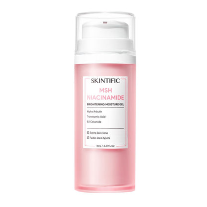 Skintific MSH Niacinamide Brightening Moisture Gel 80g jar packaging Thailand brightening gel skincare