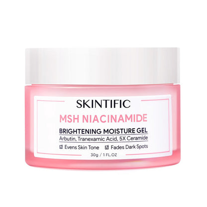 Skintific MSH Niacinamide Brightening Moisture Gel 30g tube packaging Thailand brightening gel skincare