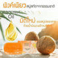 Pink Pure Soap bar packaging Thailand gentle floral cleansing soap