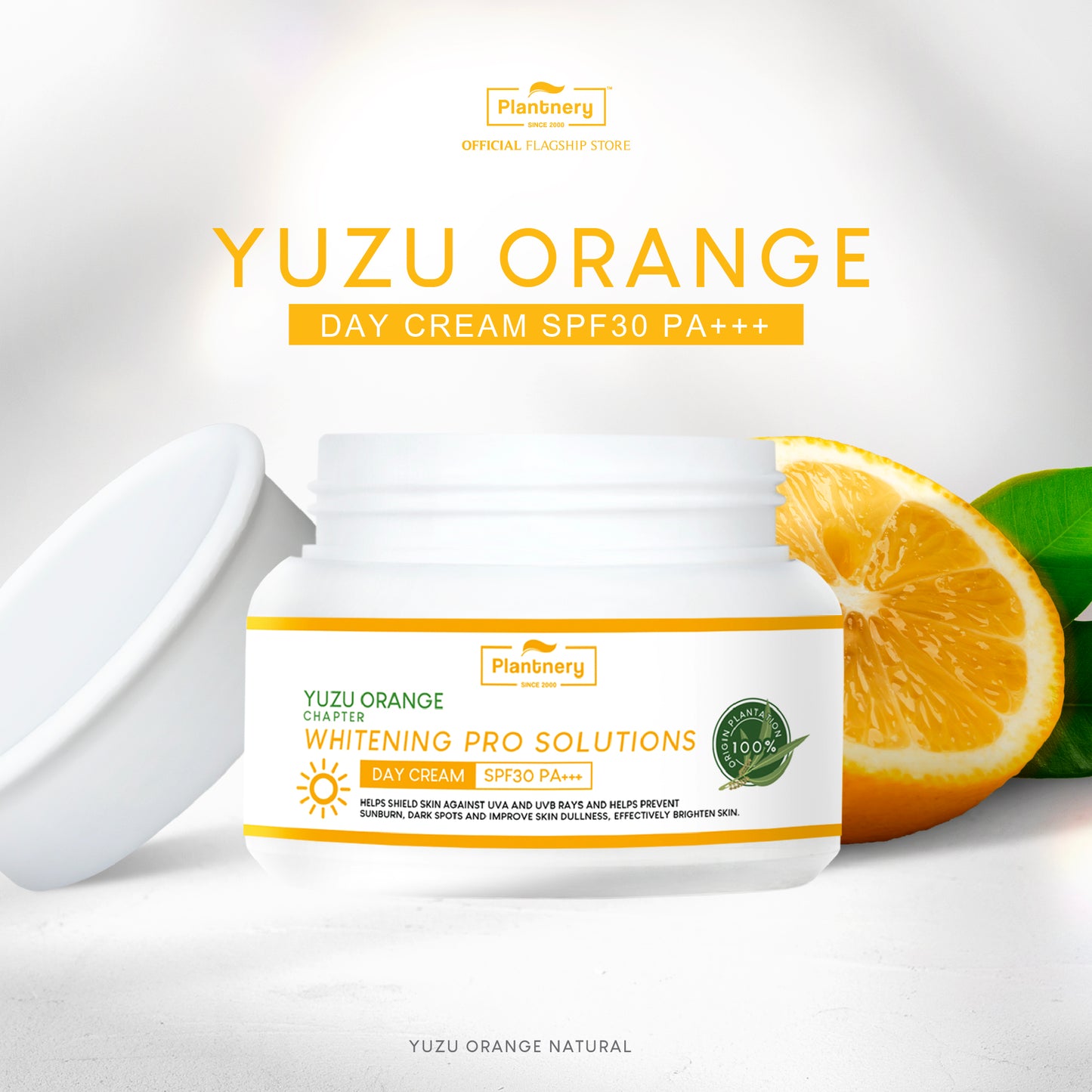 PLANTNERY YUZU ORANGE DAY CREAM SPF30 PA+++ 50 G