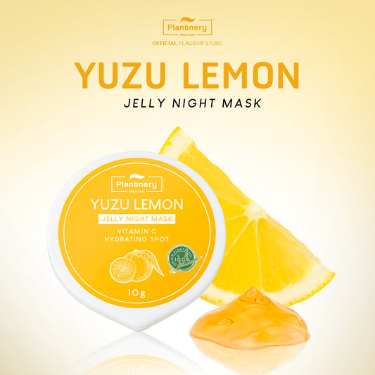 PLANTNERY YUZU LEMON JELLY NIGHT MASK 10 G