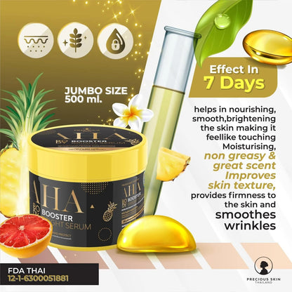 PRECIOUS SKIN AHA BOOSTER BODY BRIGHT SERUM 500ML