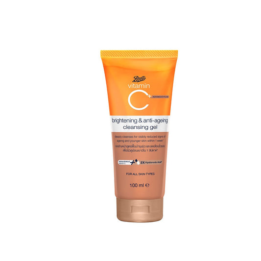 Boots Vitamin C Advanced Plus Brightening & Anti-Ageing Cleansing Gel