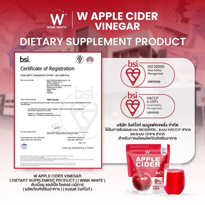 WINK WHITE W APLLE CIDER VINGAR