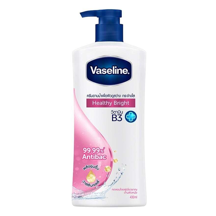 Vaseline Healthy Plus Body Wash Healthy Bright 430 Ml