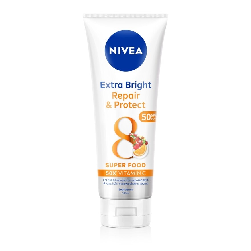 Nivea Extra Bright Repair Protect Body Serum SPF50 PA+++ 180 Ml