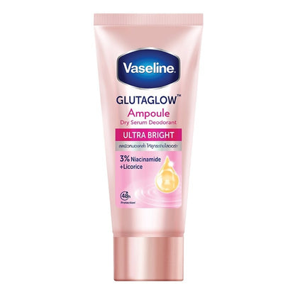 Vaseline Dry Serum GlutaGlow Ampoule Deodorant Ultra Bright 45 Ml