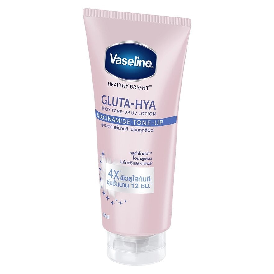 Vaseline Healthy Bright Gluta Hya Body UV Lotion Niacinamide Tone Up 300 Ml