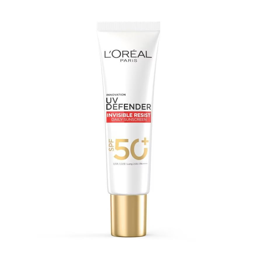 L'Oreal Paris UV Defender Invisible Fluid SPF50+ PA++++ Long UVA 30 Ml