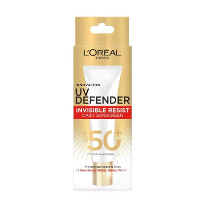 L'Oreal Paris UV Defender Invisible Fluid SPF50+ PA++++ Long UVA 30 Ml