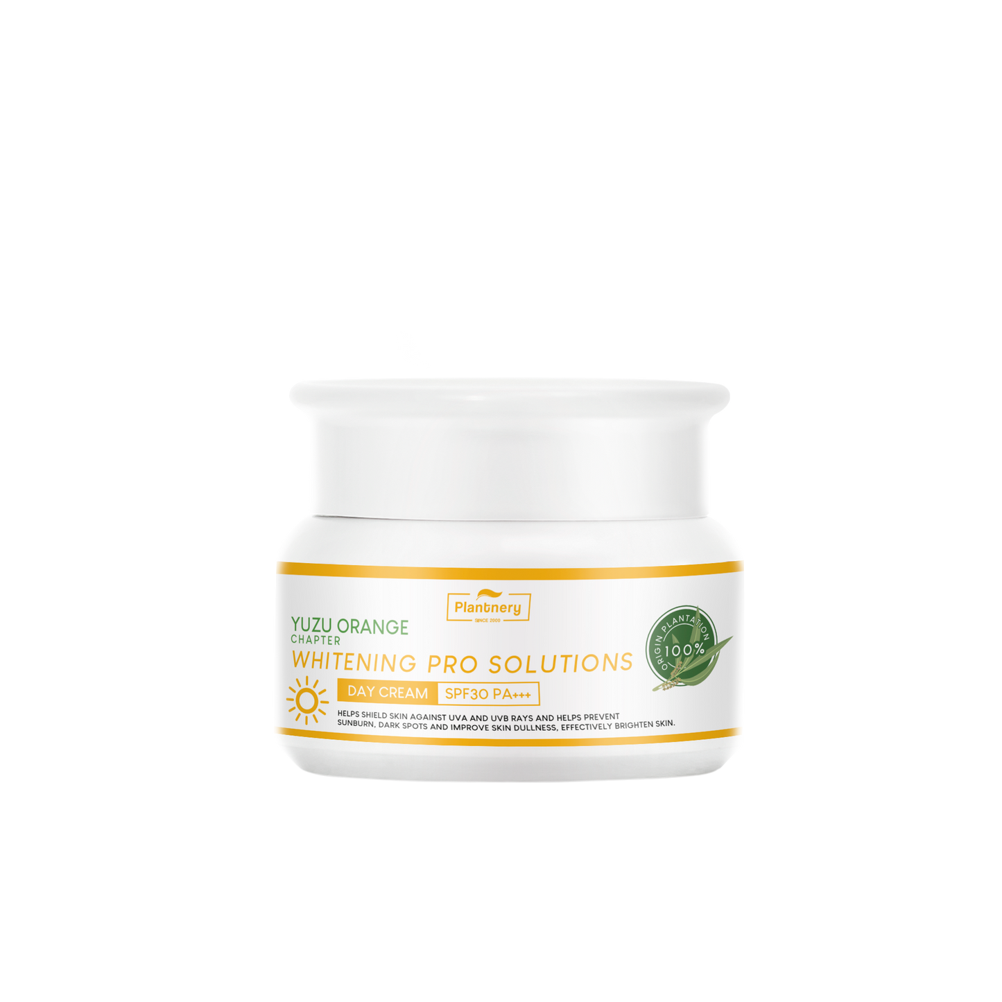 PLANTNERY YUZU ORANGE DAY CREAM SPF30 PA+++ 50 G