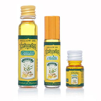 Green Herb Yellow Medicated Oil