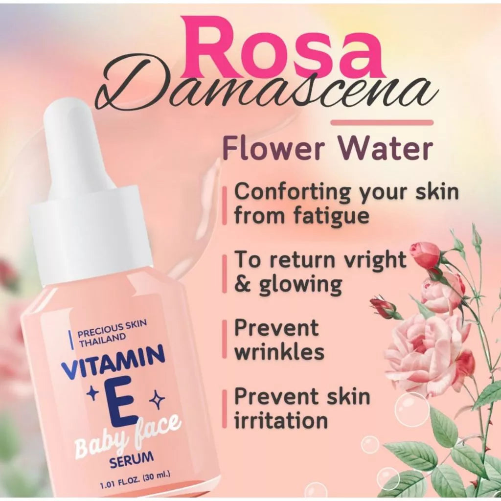 How to apply Precious Skin Vitamin E Baby Face Serum for best results