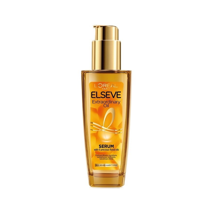 L'Oreal Paris Elseve Extraordinary Oil Serum – 6 Precious Floral Oils Multi-Use