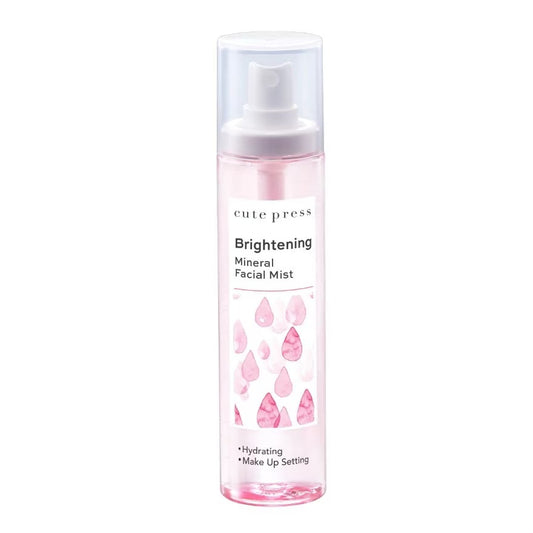 Cute Press Brightening Mineral Facial Mist 100ml – Vitamin C + Apple Extract
