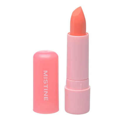 Thai FDA registered Mistine Shine Water Lip Care Peach Puff for dry lips dullness chapped lips 2.5g