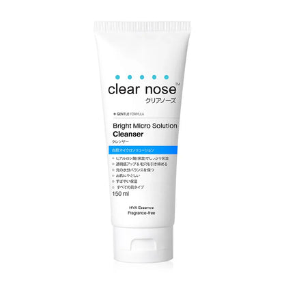 Clear Nose Acne Care Solution Cleanser 150ml pump bottle packaging Thailand acne-fighting facial cleanser