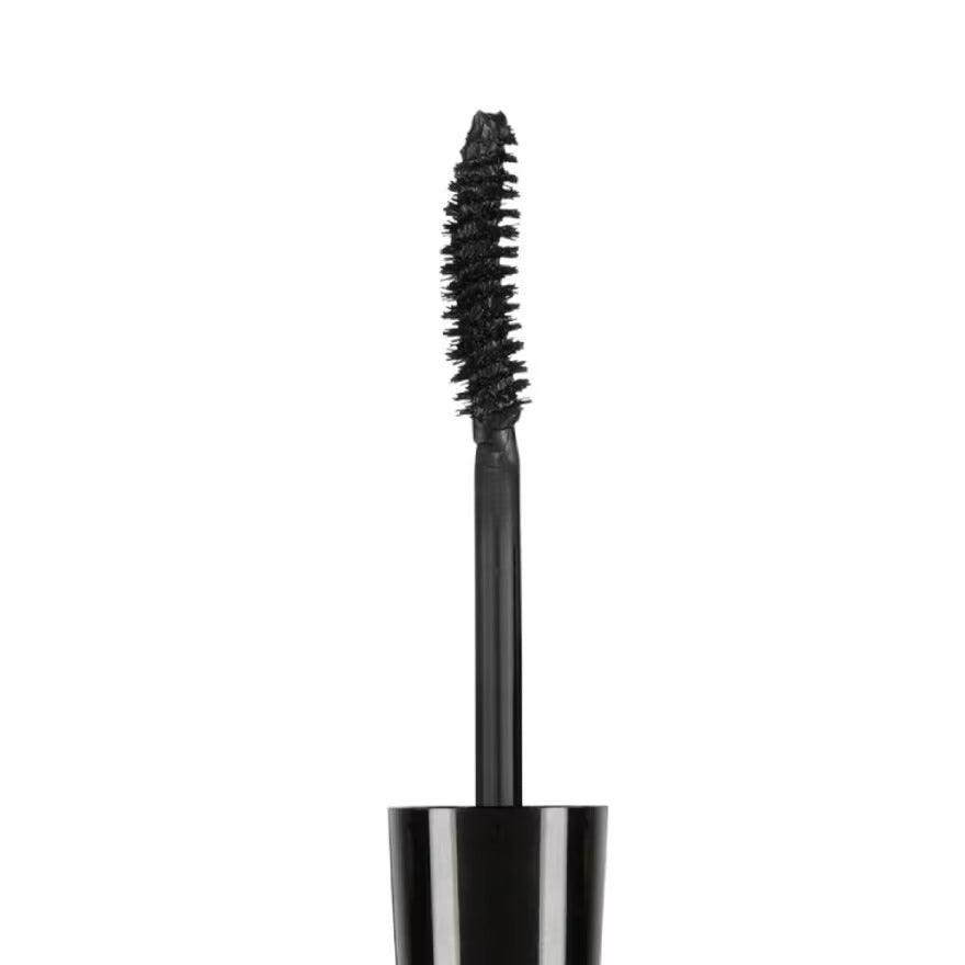 Maybelline Volex Hypercurl Mascara brush close-up hyper-curl technology waterproof polymers formula