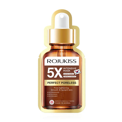 Rojukiss White Poreless 5X Intensive Mask – Dark Spot & Acne Scar Brightening Serum Mask | 25 ml