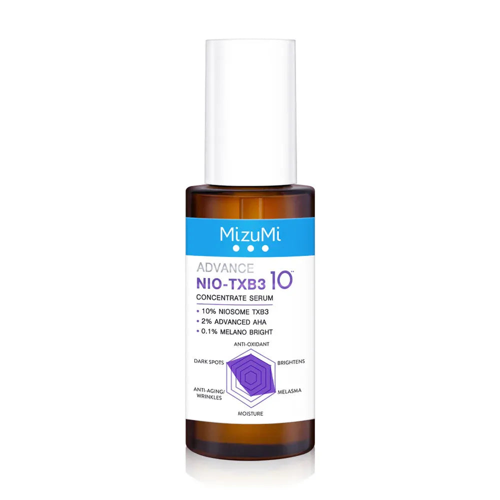 Mizumi Advance Niacinamide 15% Concentrate Serum 30ml bottle packaging Thailand niacinamide brightening serum
