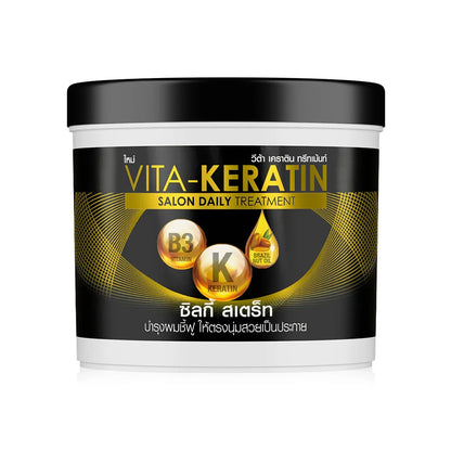 Vita Keratin Treatment Salon Daily Deep Repair 250ml bottle packaging Thailand keratin hair treatment