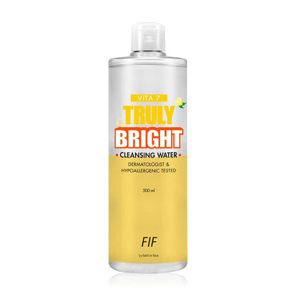 FIF by Faith in Face Cica5 Truly Soothing Cleansing Water 500ml bottle packaging Thailand micellar soothing cleanser