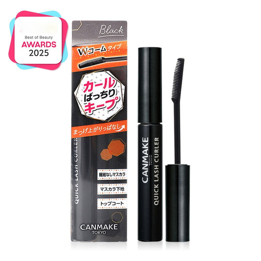 Canmake Quick Lash Curler 3.4g Black tube packaging Japan curling mascara Thai import
